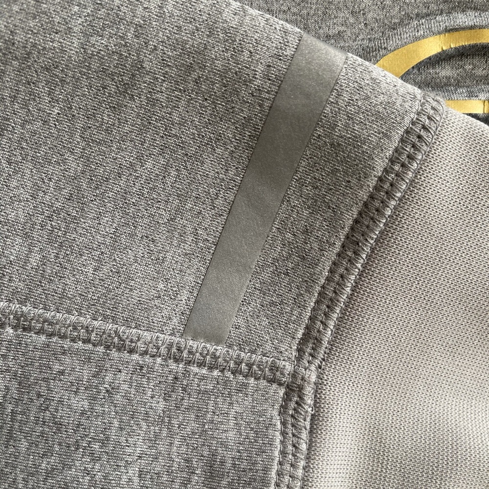 Bebe Grey Neoprene Sweatshirt - Picture 4 of 4